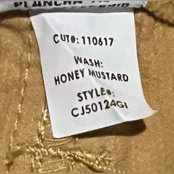 RE Generation by Celebrity Pink Corduroy Skirt Sz 11/ 30 Waist Honey Mustard EUC - Picture 5 of 6